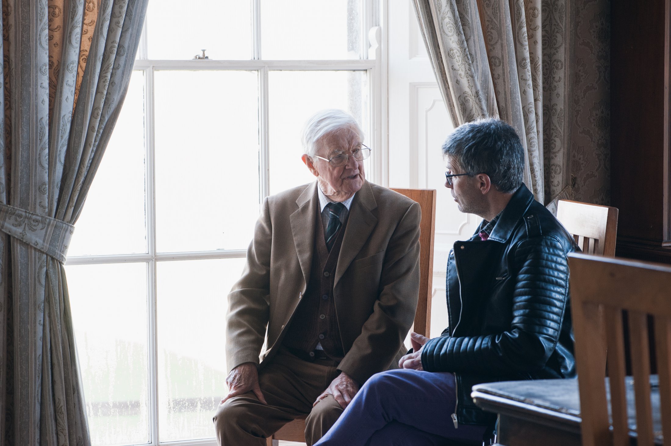 Leslie Matson (Housemaster) And Louis 3