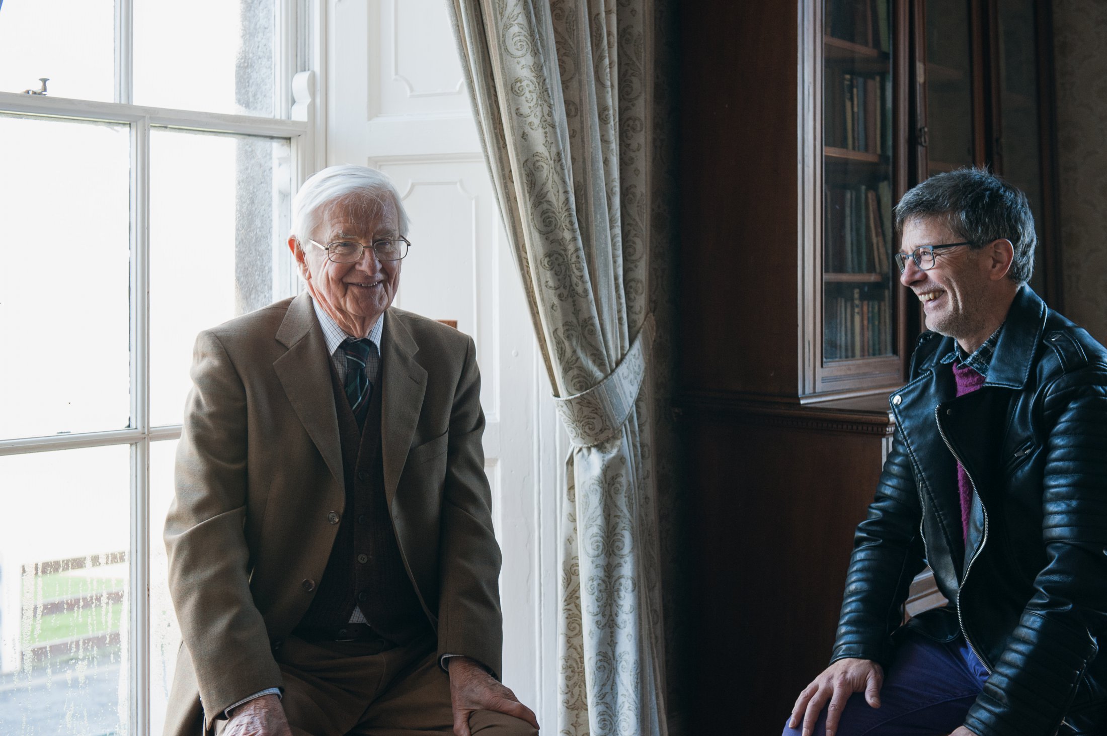 Louis & Leslie Smiling