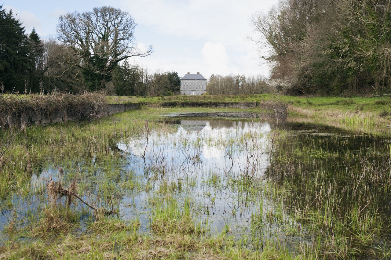 POND HOUSE REFLECTION